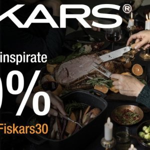 30% reducere la achizitia produselor Fiskars